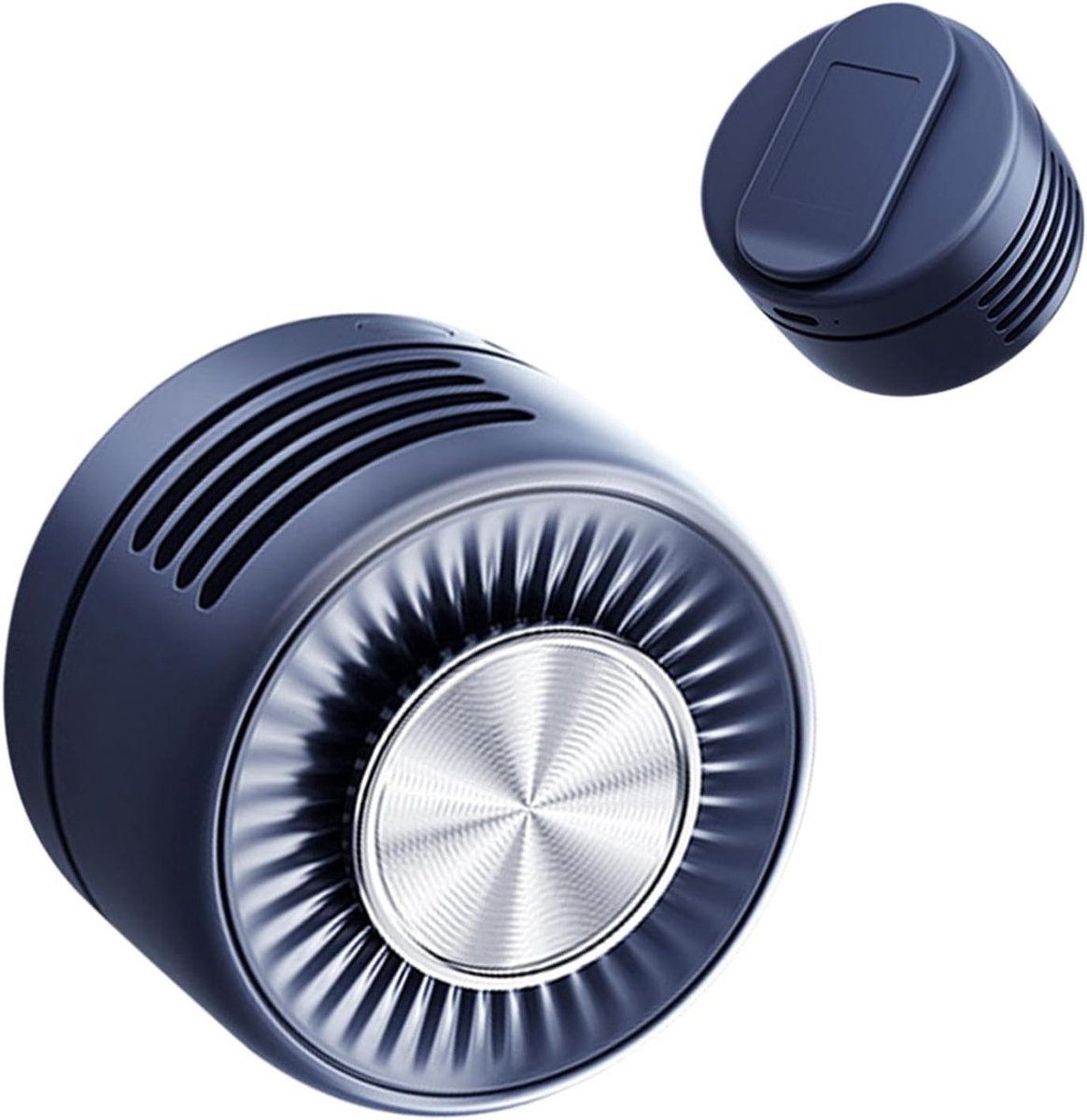 Mini Ventilator - Draagbare Koeler - Persoonlijke Verkoeling - 3 Snelheden Instelbaar - 62 x 62 x 5 cm - Donkerblauw