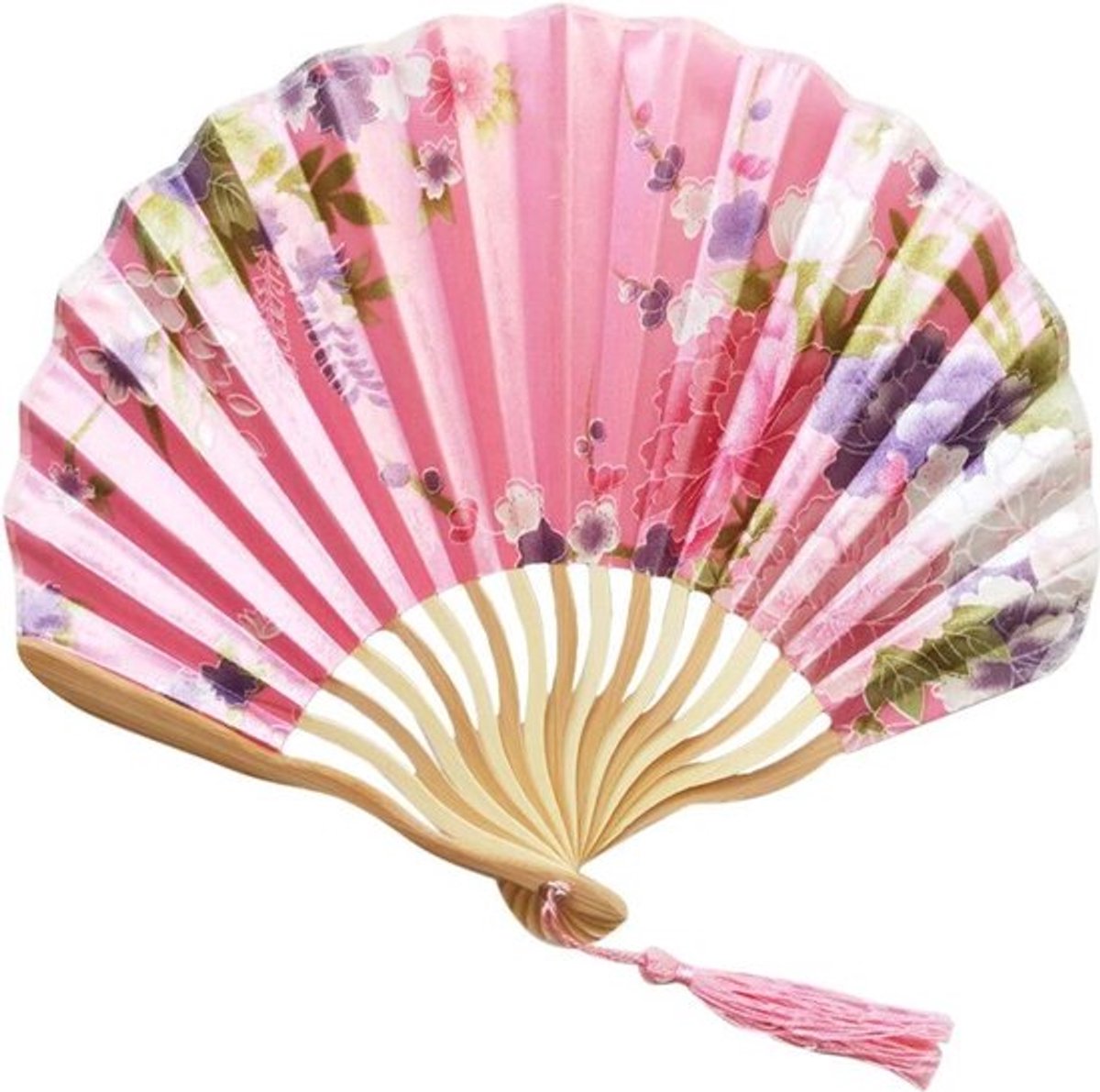 Hand Stijl Held Fan Bamboe Vouwpapier Decor Vintage Fans Papier - Home Party Verjaardagscadeautjes licht