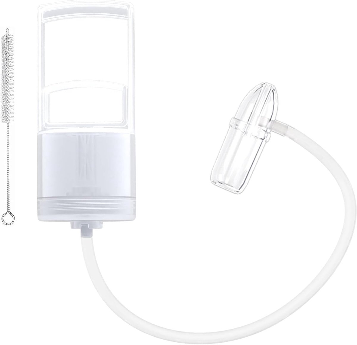 SnelShoppen - Nasale Aspirator, Draagbare Handheld Vacuüm Cleaner, Zachte Silicone Neusreiniger voor Baby's en Peuters, Makkelijk te Gebruiken, Effici