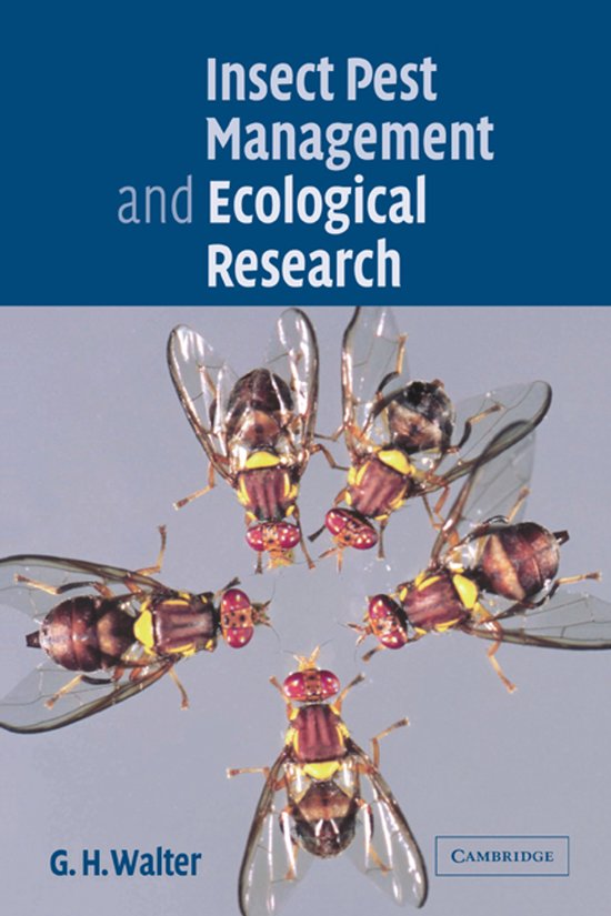 Insect Pest Management And Ecological Research - cover