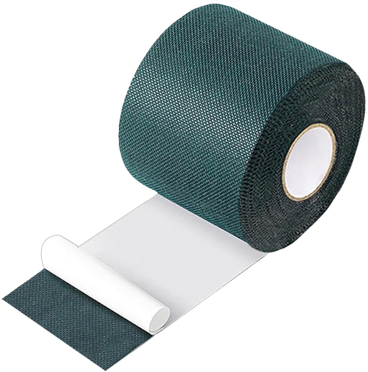 SnelShoppen - Groen Zelfklevend Tape voor Buiten Kunstgras Verbinden en Bevestigen - Tuin, Grastapijt, 50mm x 5m, Sterke Hechting, Duurzaam PVC