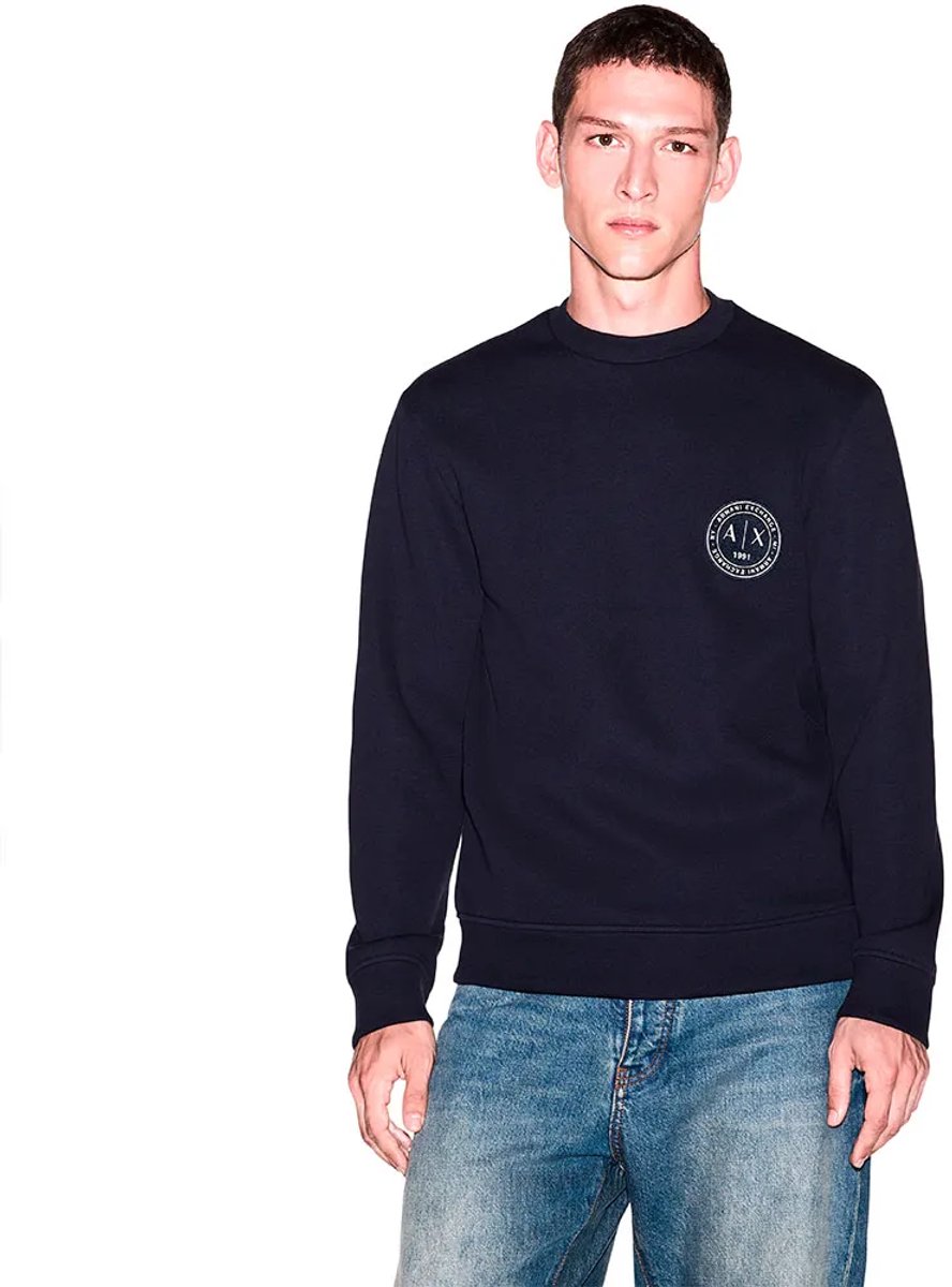 Armani Exchange Xm002929_af16222 Sweatshirt Blauw L Man