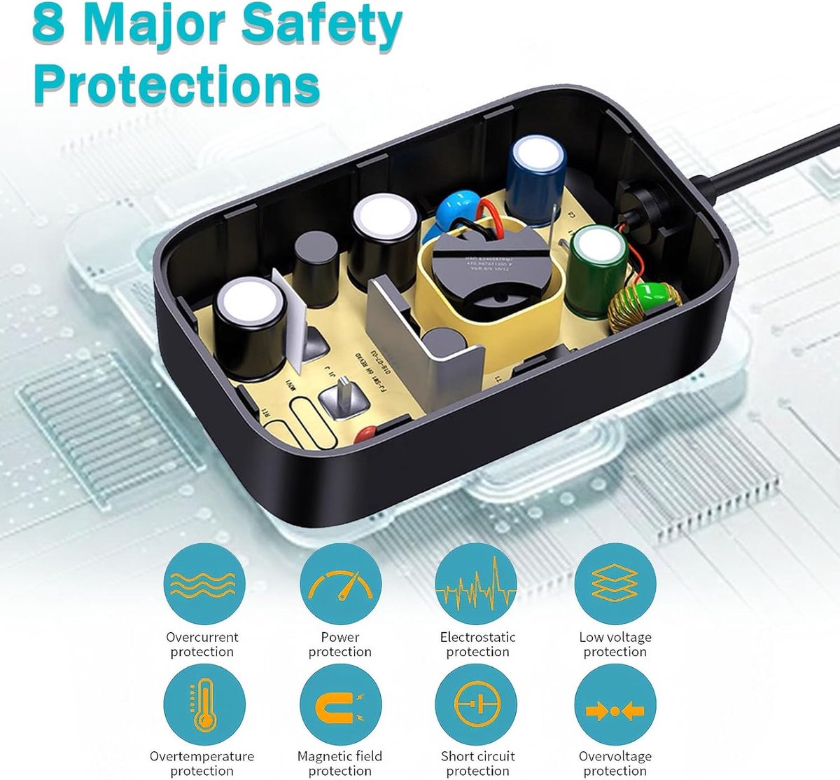 SnelShoppen - 6 V 800 mA Elektrische Kinderauto Oplader, Universeel Compatibel met SUV's, ATV's, Motorfietsen, Quads, Elektrische Voertuigen, 5,5 mm x