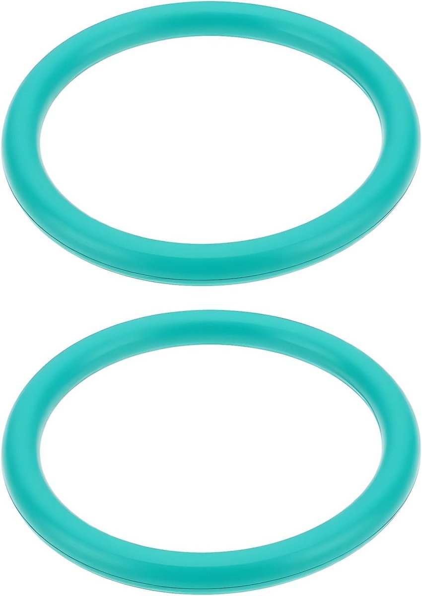 SnelShoppen - 2x Groene Fluorocarbon Koelvloeistof O-ringen 42x34x4mm voor BMW M62 V8 V12 - Duurzaam en Temperatuurbestendig