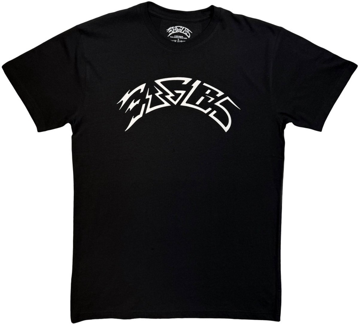 Eagles - Logo Mono Heren Tshirt - L - Zwart/Wit