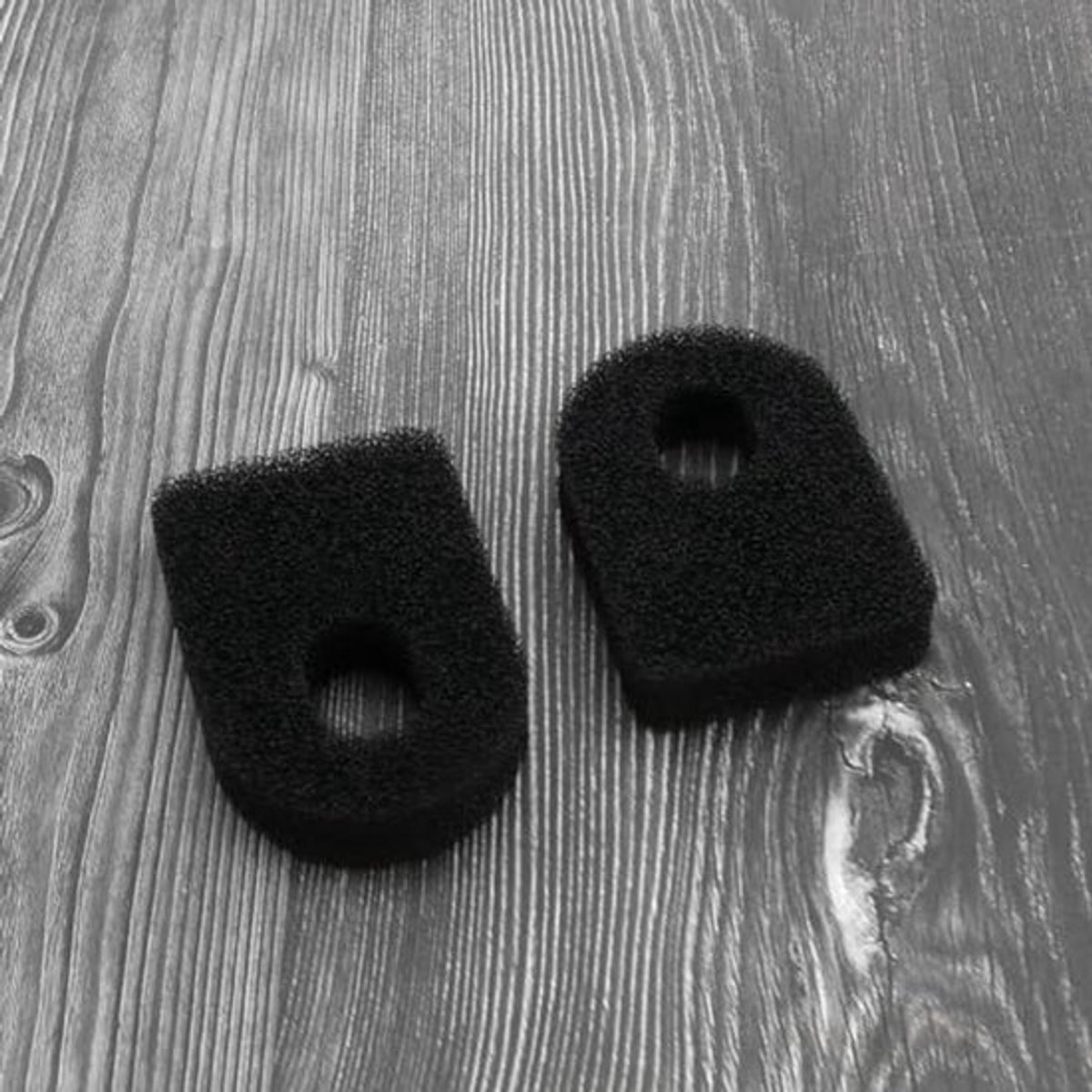 2 Pack Foam Luchtfilter F016S01003 Q01003 Compatibel met Atco Compatibel met Club B17 Compatibel met Commodore Grasmaaiers, Zwart