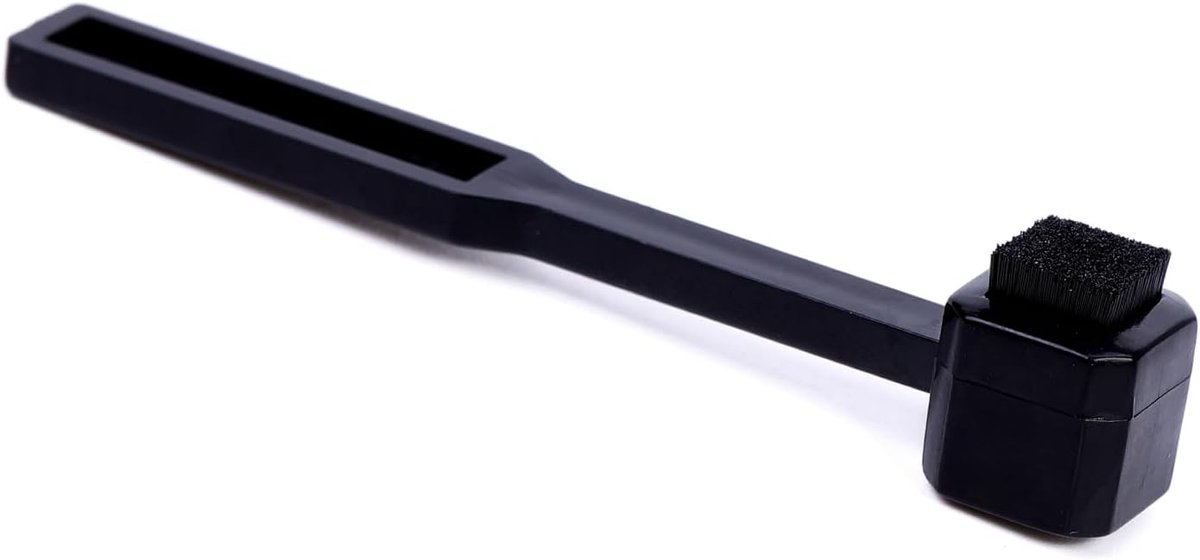 SnelShoppen - Turntable Stylus Cleaning Brush - Antistatische Vinyl Platen Stylus Cleaner Borstel - Carbon Fiber - Veilig en Diep Reiniging