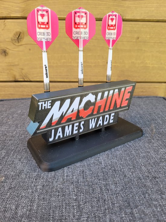 Dartshouder dartpijlen James Wade van 3D — afbeelding 4