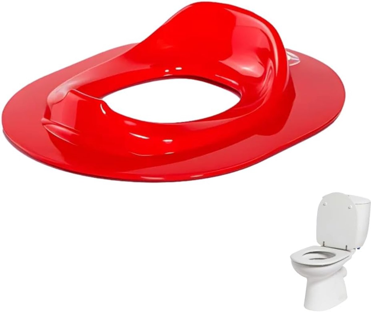 SnelShoppen - Kindertoiletverkleiner - Toiletbril voor Kinderen vanaf 24 Maanden - Ergonomisch Ontwerp - Universele Geschiktheid - Lichtgewicht en Duu