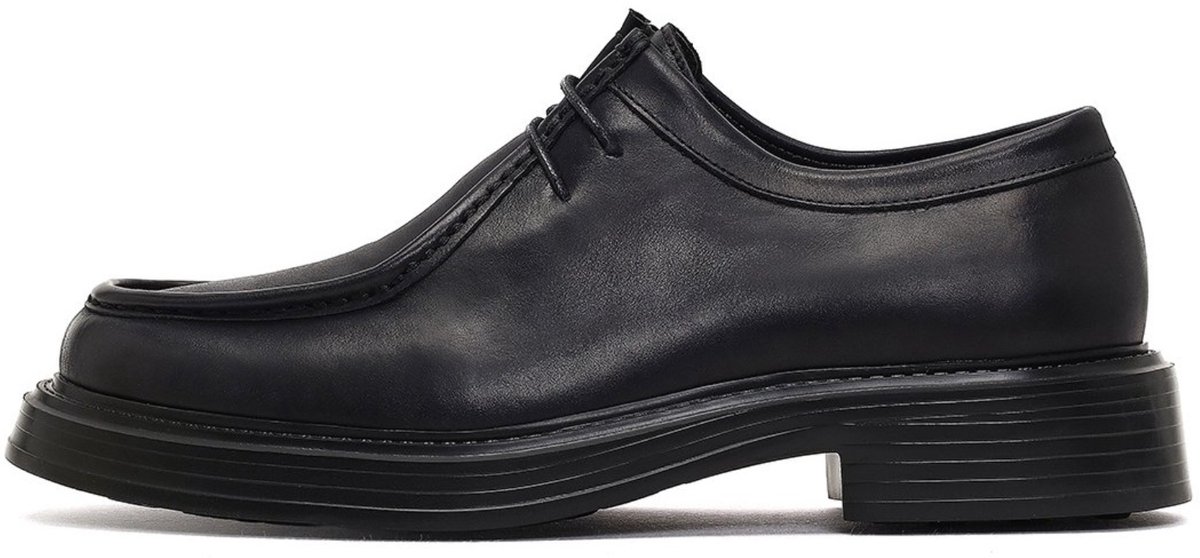 DERIMOD Casual Lace-ups Leather Casual Lace-up Shoes