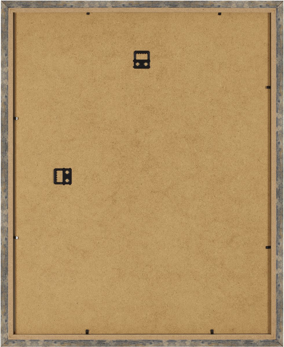 Fotolijst 40x50 cm - MDF - Blauw Goud Gemeleerd - Benno