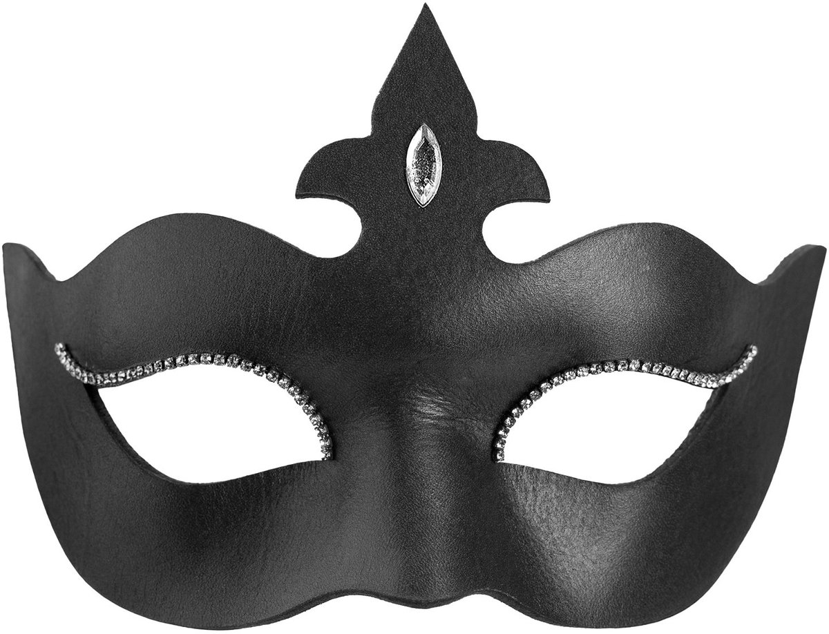 Colombina Stella Venetiaanse Leren Masker