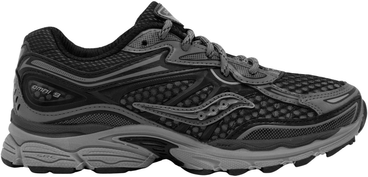 Saucony Omni 9 GS Sneakers Junior Zwart