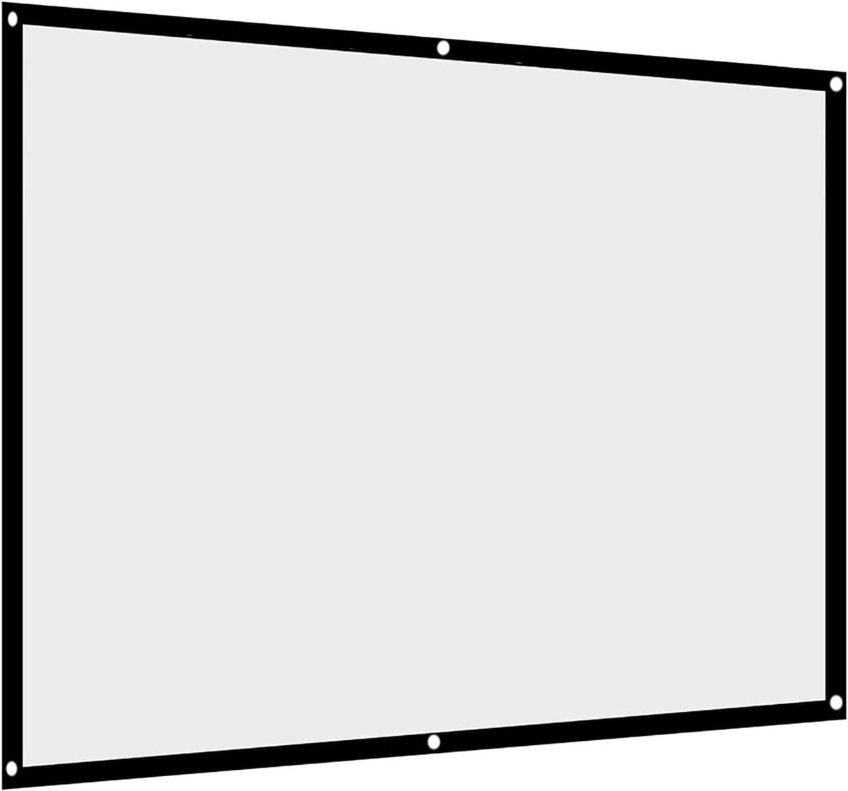 Projectiescherm - Opvouwbaar scherm - Buitenfilm kijken - Minimale rimpels - 100 inch - Wit