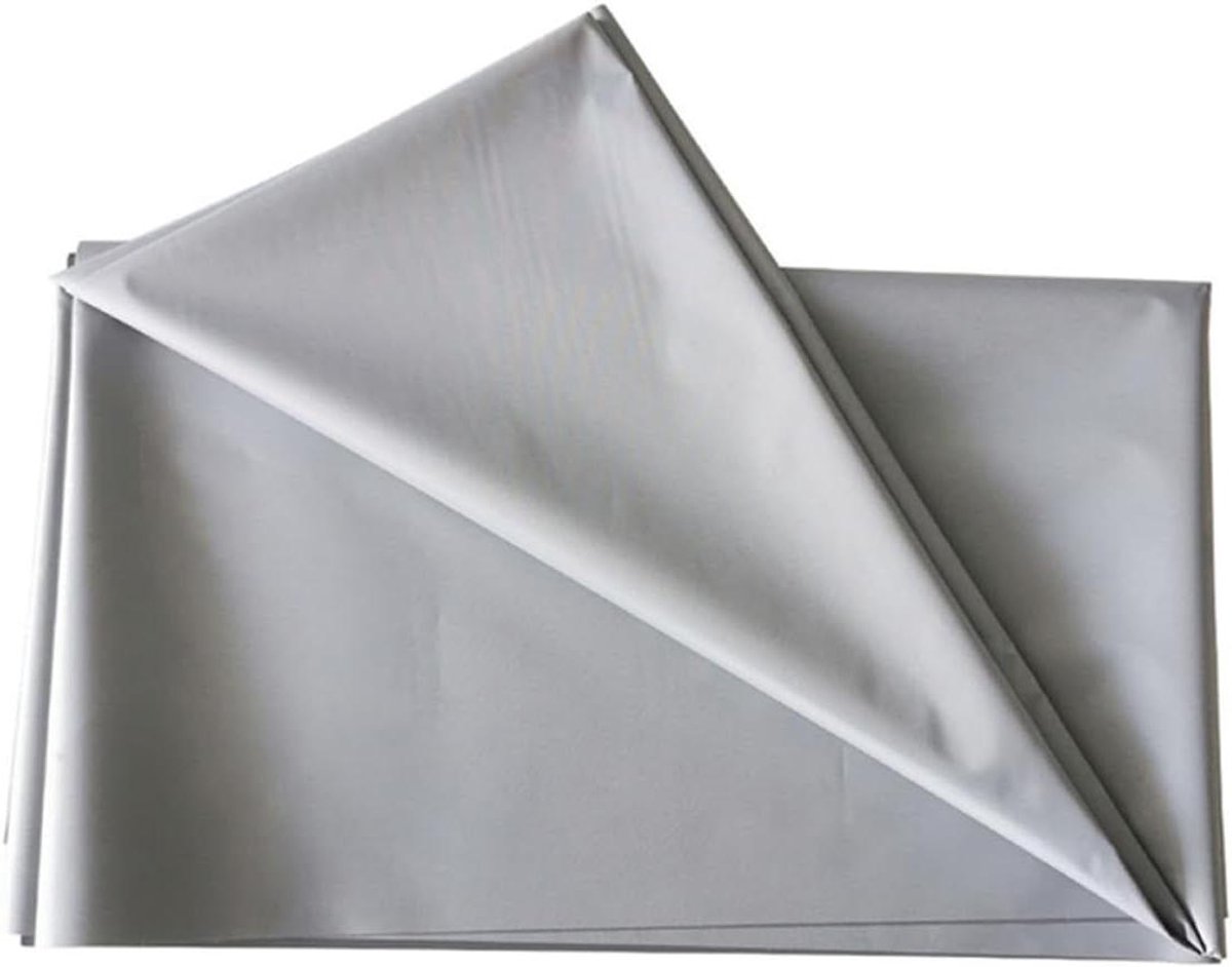 Projectiescherm - Filmscherm Beamer - Thuisbioscoop Gaming - Draagbaar Anti-licht - 186x105cm - Zilver