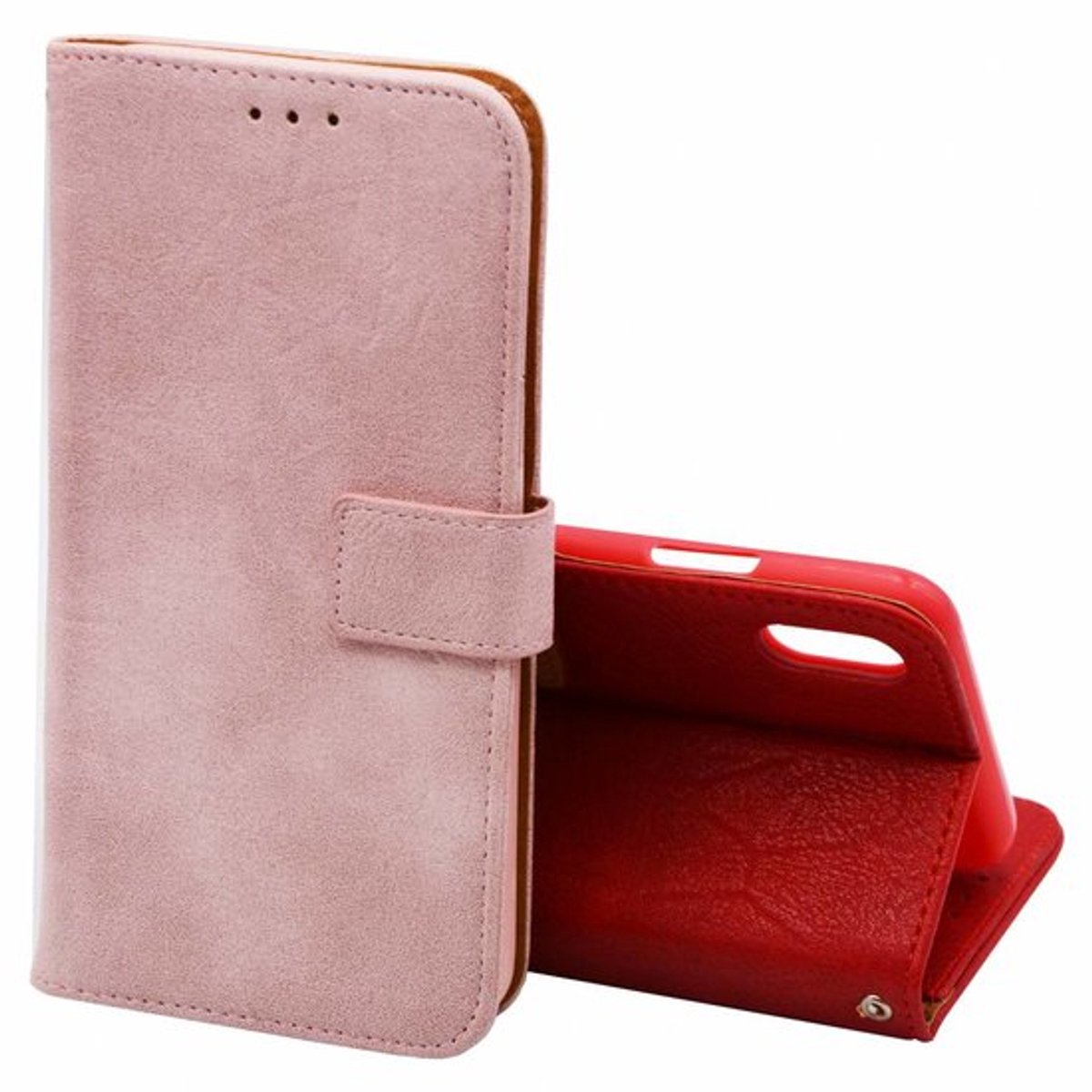 GREEN ON Luxury Book Case geschikt voor Samsung Galaxy A73 5G - Zwart