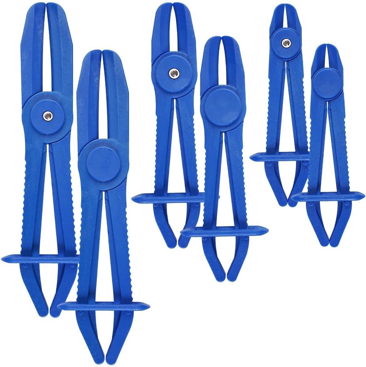 6 STK Tangset Afklemmen, Slang Afklemtang,Nylon Slang Klem Gereedschap Set | Klemtang Kfz Slangklemmen, Afklemtang voor Flexibele Slangen Brandstofslangen Gasleidingen Remslangen Radiatorslangen