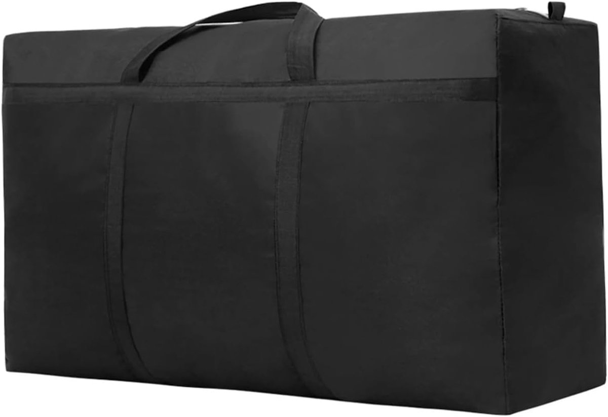Verdikte Grote Opbergtas met Handvat 600D Oxford Doek Bewegende Zak, Geschikt voor het Opbergen van Beddengoed, Dekbed, Speelgoed, Kleding (1 Stuk, 210L)