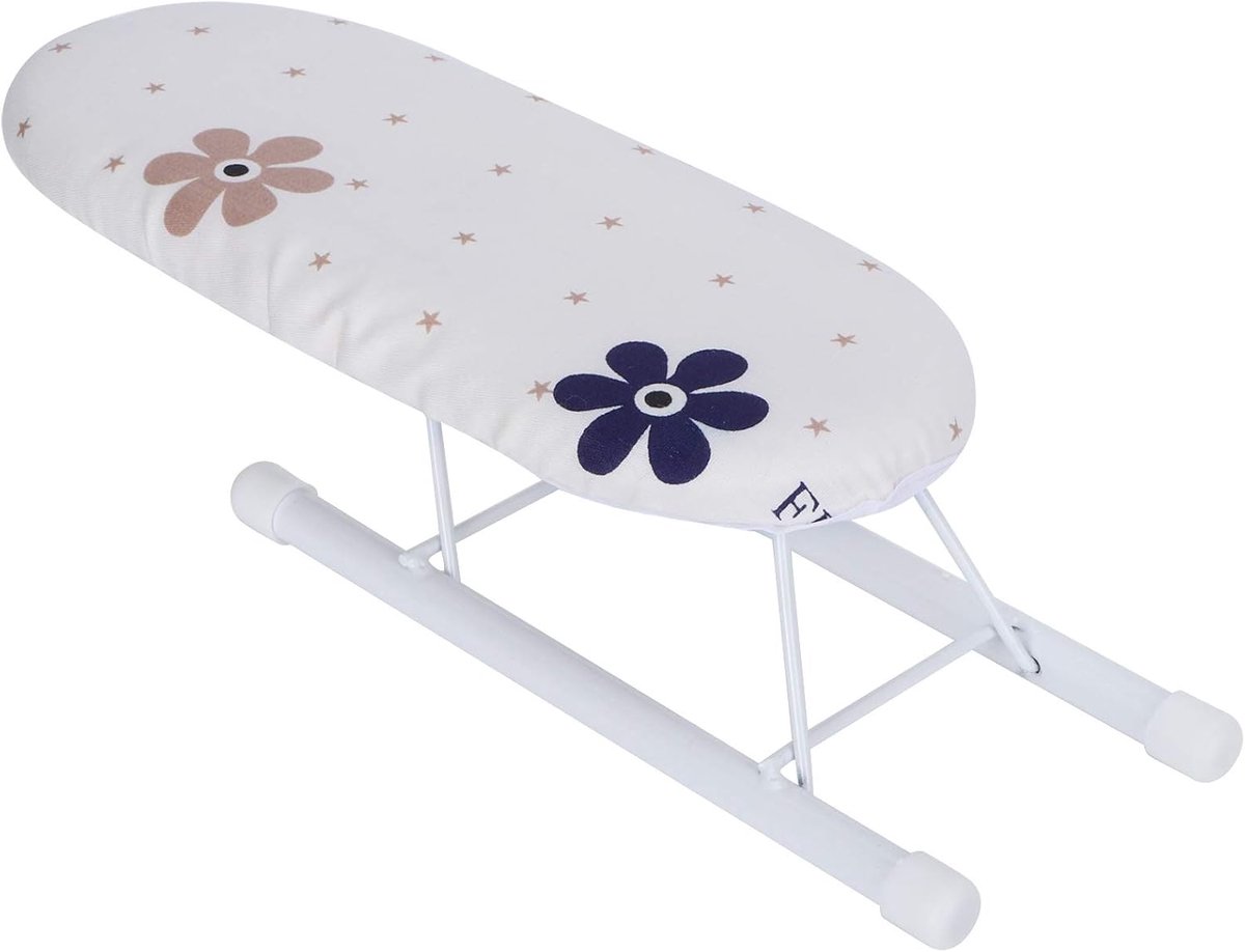 Multifunctionele Strijktafel voor Mouwen, Beddengoed en Kleding Strijken, Huishoudelijke Benodigdheden 3,1 Inch Lange Strijkplank (trossen bloemen)