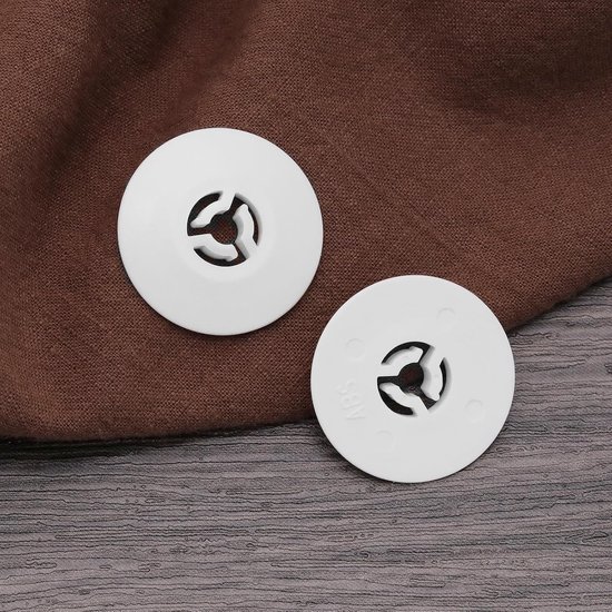 4 stuks middelgrote naaimachine spoel pin dop vervanging spoel dop plastic naaidool dop compatibel met broer, wit — afbeelding 4