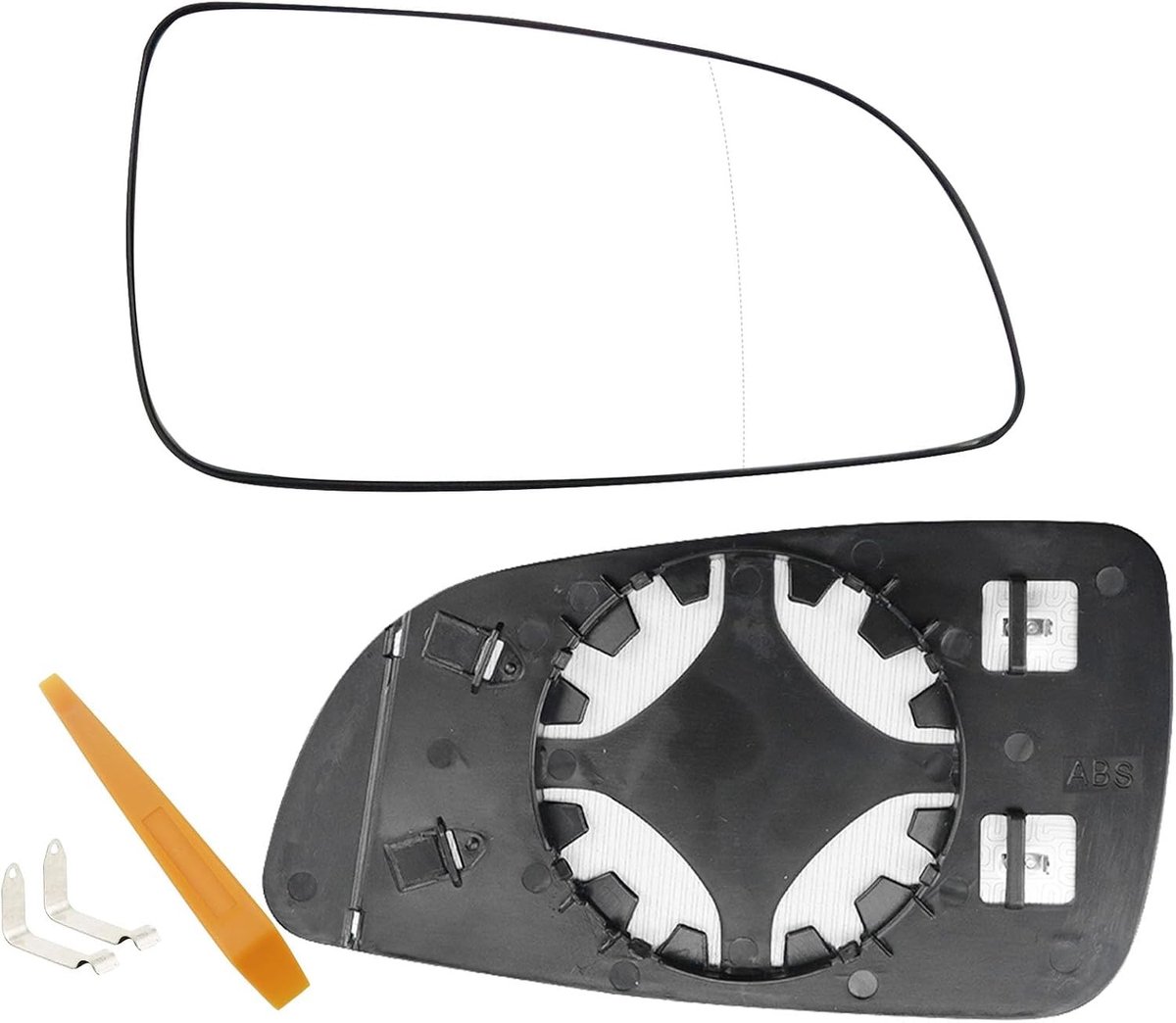Vervangingsspiegelglas voor Astra H 2004-2008 - Verwarmd, Asferisch en Verstelbaar Deurspiegelglas voor Passagierszijde