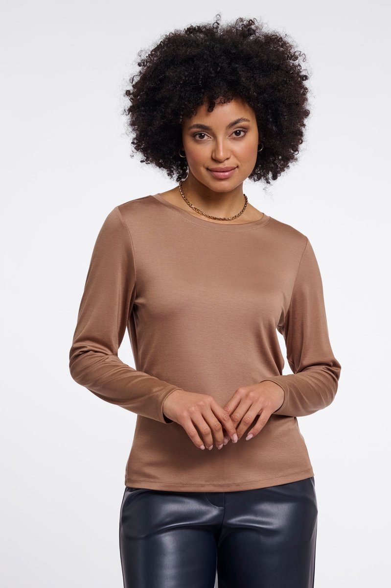 Rino & Pelle Tops & Blouses - Eason top - Lichtbruin