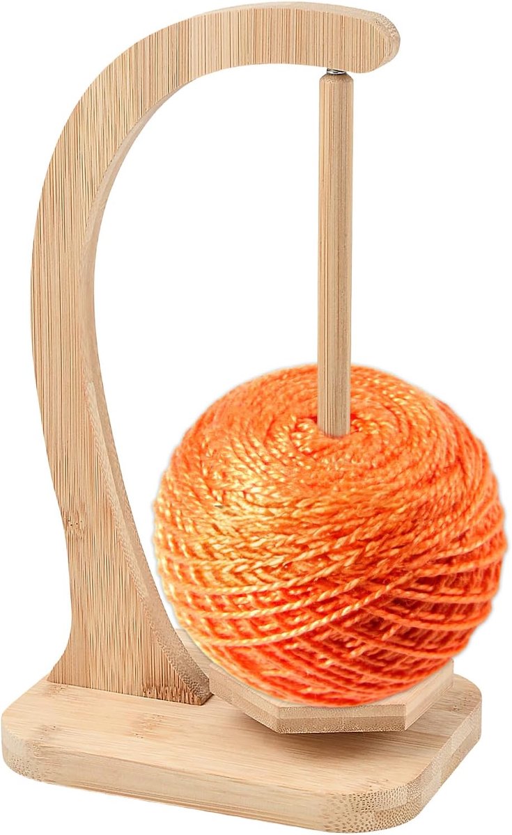 houder voor wollen bollen, dispenser voor houtgaren, garenkogelhouder, magnetische wolwikkelaar met kogellagers voor haakgaren en stof