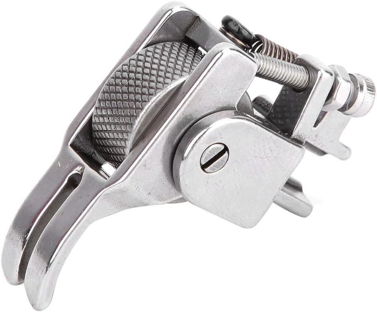 Gedraaide Naaivoet - Naaimachine Accessoire - Dikke Stoffen Naaien - Veelzijdige Compatibiliteit - Draai Wiel - Zilver
