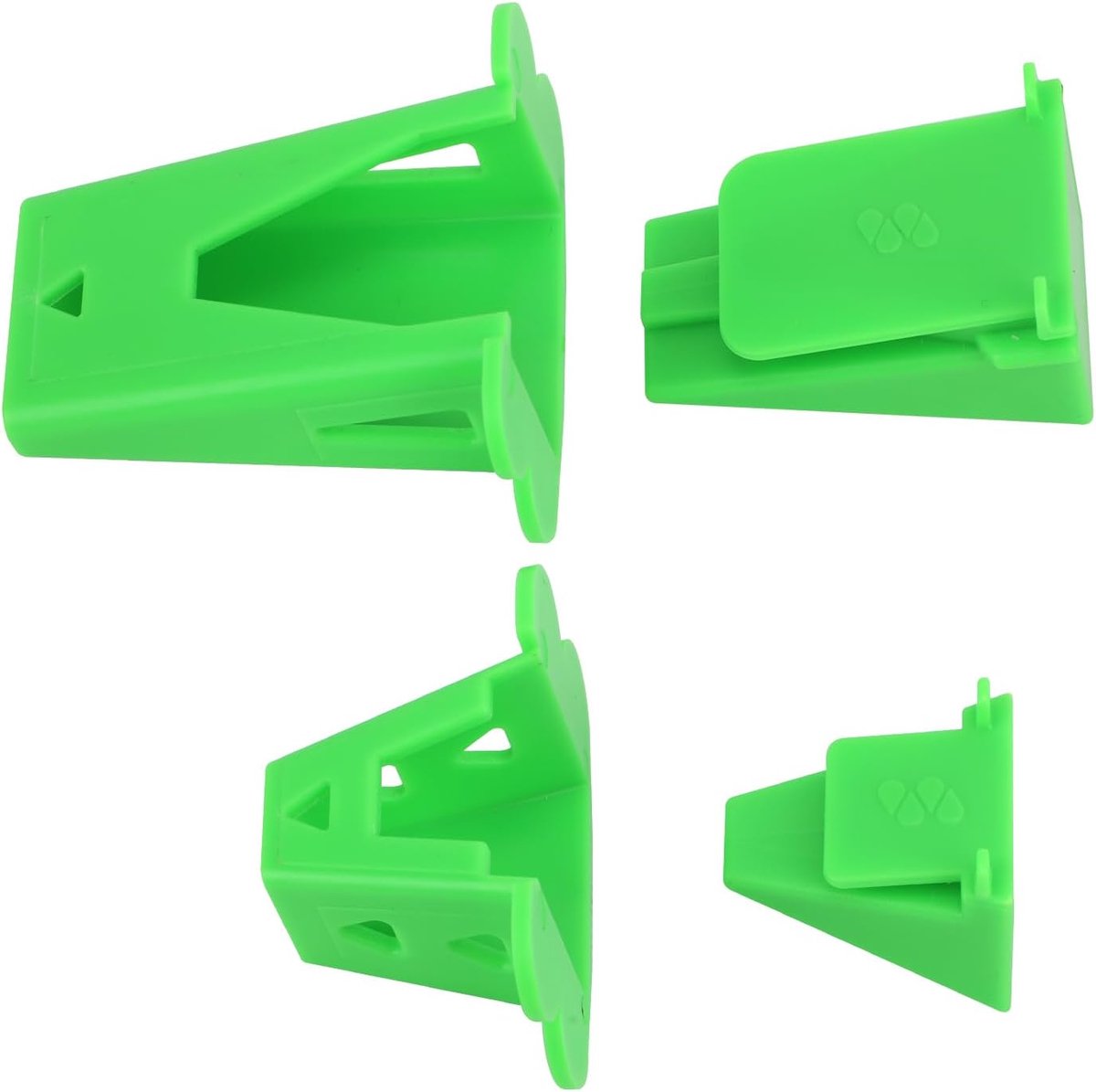 Stoffen Rol Buis Maker, Plastic Stof Jelly Roll Maker voor Stof DIY Stoffen Schuine Band Maker voor Tapijt Maken Stof Vouw Tool voor Het Maken Van Stoffen Rol Tapijten Gemakkelijker (Groen)