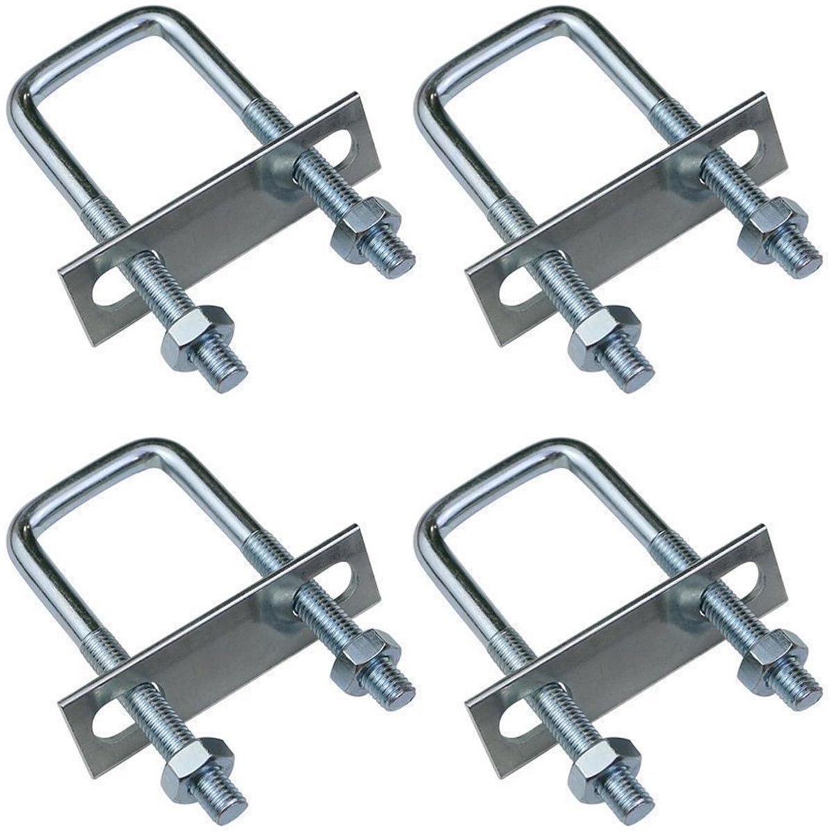 M8 Vierkant, 4 Stuks, Voor Plafondhardware Auto, Huishouden, Industrie - 40 mm x 100 mm