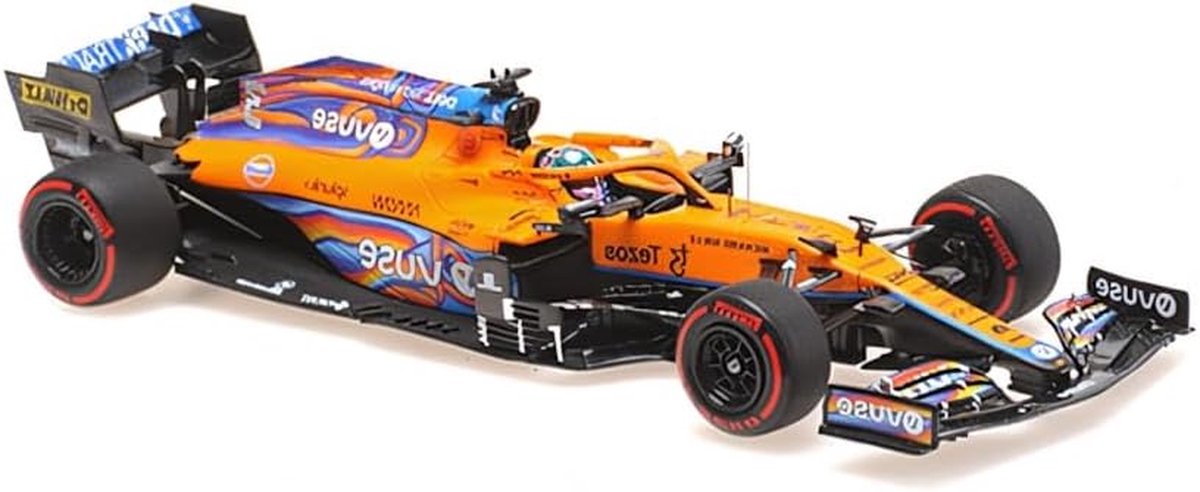 Formule 1 Modelauto - Raceauto Schaalmodel - Verzamelen - Zeer Gedetailleerd - 1:43 Schaal - Oranje