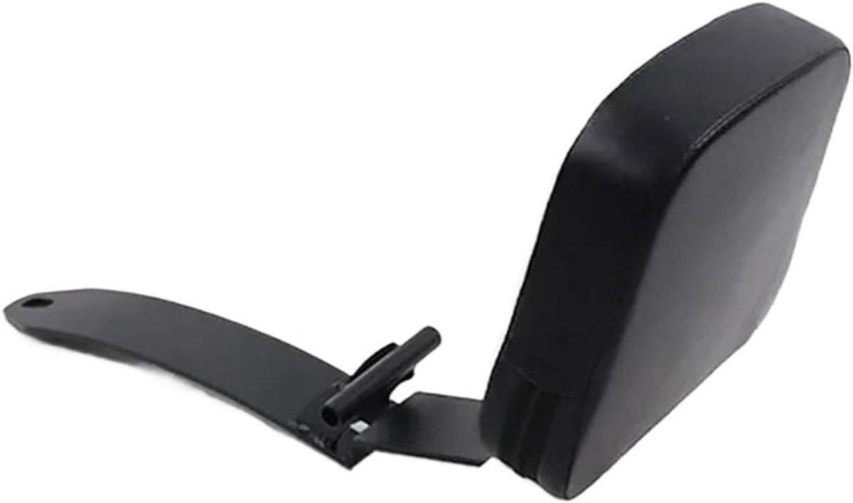 Motorfiets Rugleuning - Zitkussen Bagagedrager - Comfortabel Rijden - Afneembare Passagiersrugleuning - 1000 Gram - Zwart