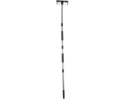 Tuinhark - Onkruidtrekker Grondhark - Onkruid Verwijderen - Verstelbare Lengte - Tot 157.5 cm - Zwart — afbeelding 2