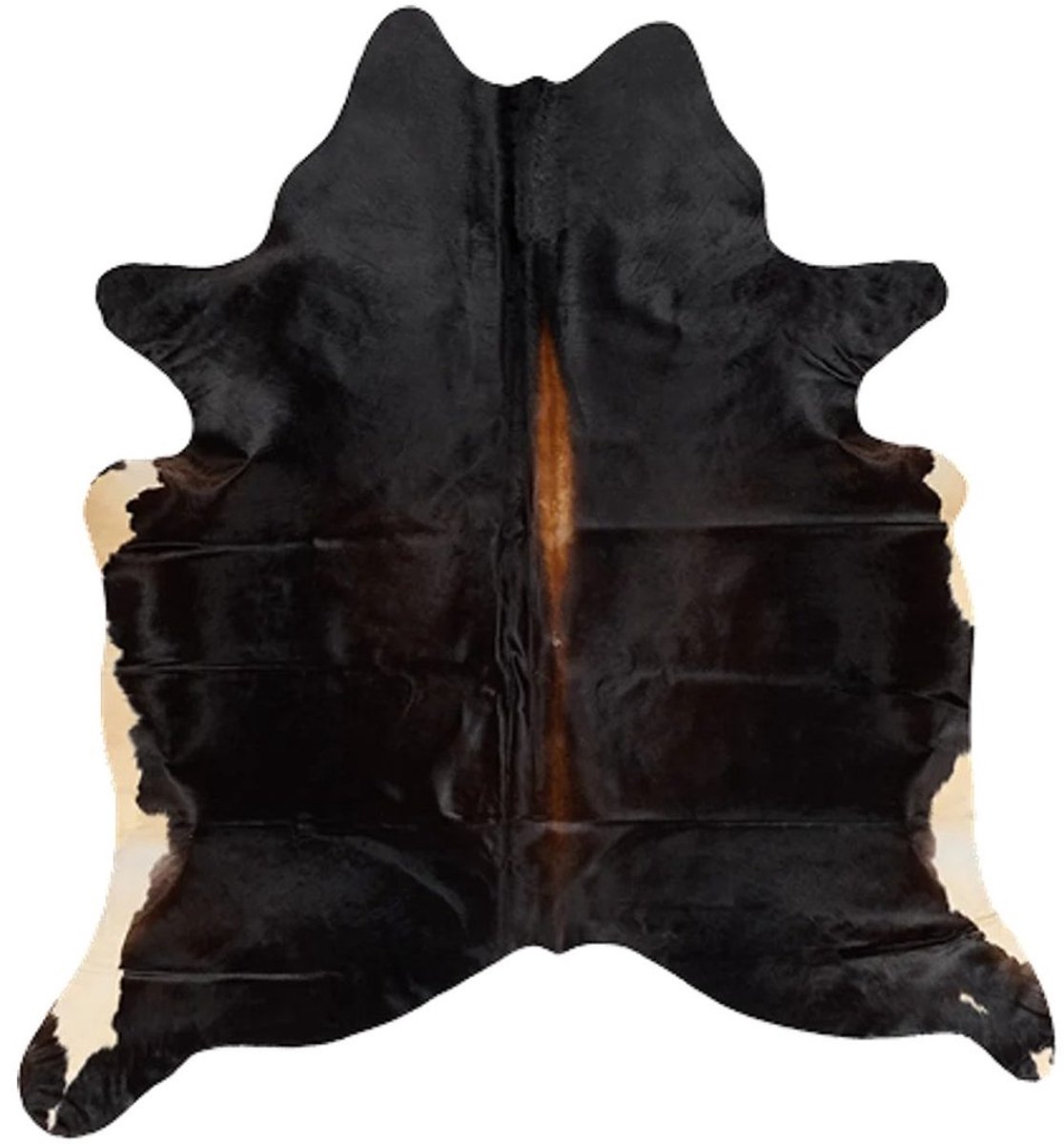 Koeienhuid Vloerkleed XXL (Extra Groot) - Effen-solid - 249 x 228 cm - Koeienkleed / Koeienvel / Dierenvel / Dierenhuid / Koehuid Tapijt