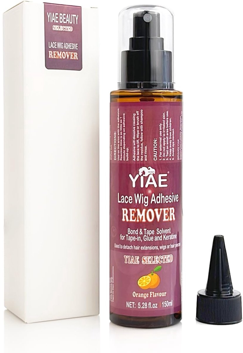 SnelShoppen - Bonding Losser voor Extensies 150 ml, Tape Extensions Losser Spray met Citrusolie Formule - Snelwerkende en Zachte Pruiklijmverwijderaar