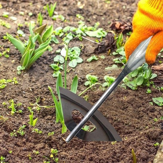 Tuinwiedaarde met Lange Steel voor Hardnekkig Onkruid van Merkloos	 — afbeelding 2