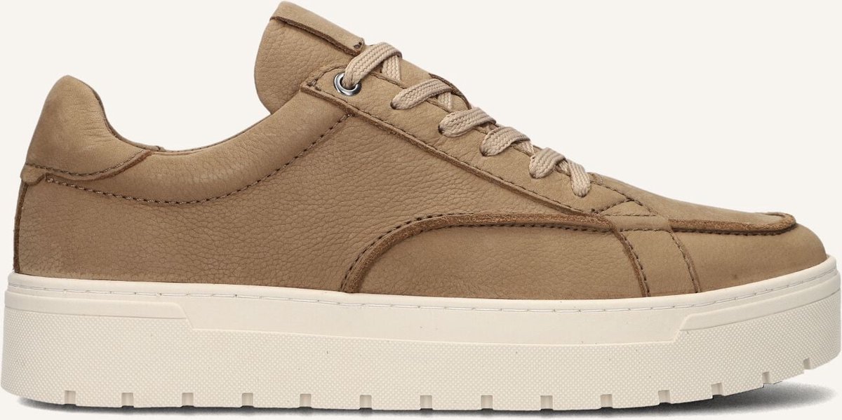 MACE Ivar-22 Sneakers Heren - Leren Sneaker - Taupe - Maat 47