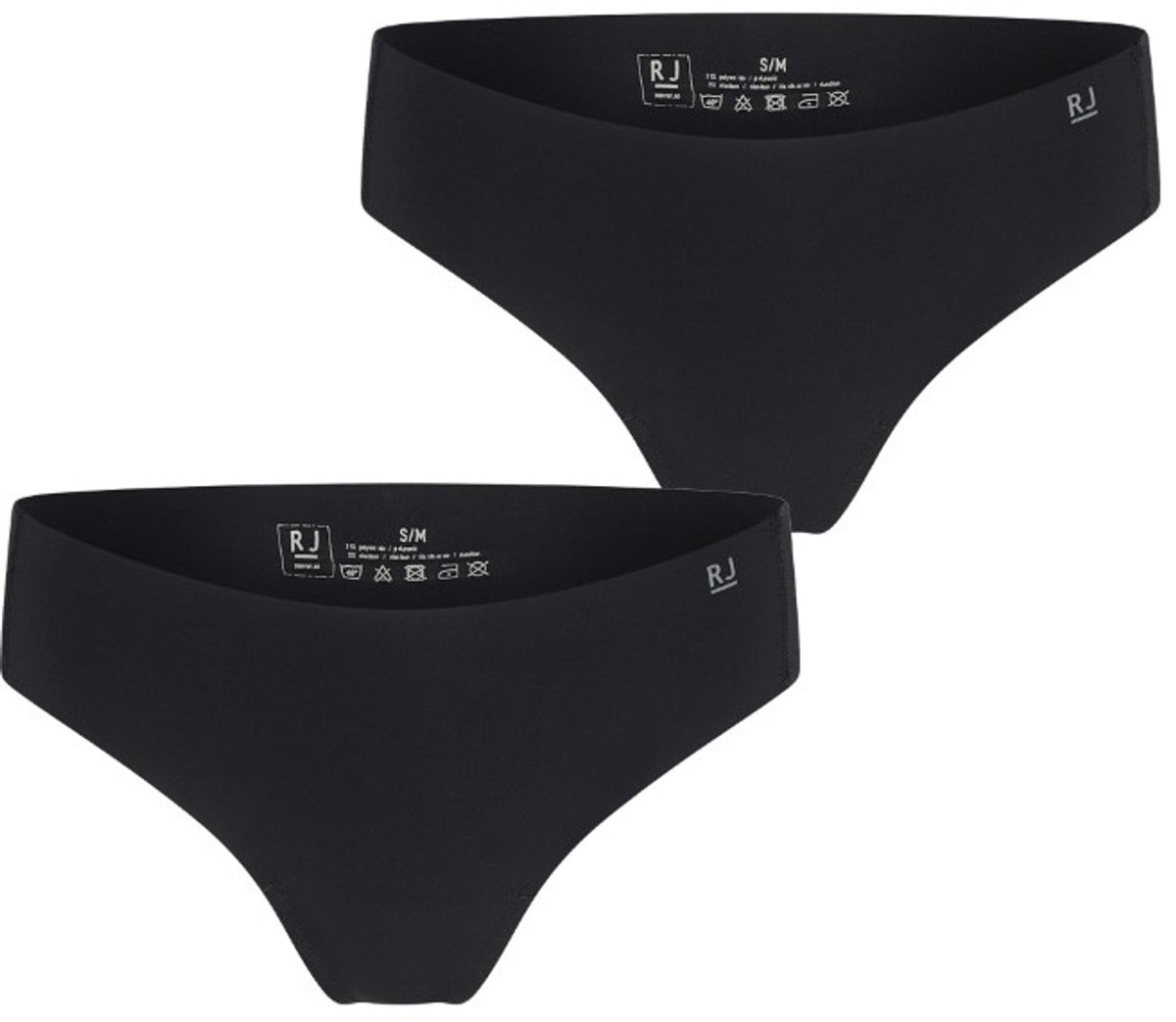 RJ Invisible Malawi Dames String Zwart S/M