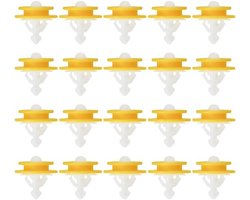 Allecto - 20 Stuks voor Volvo C30 V60 - Fender Lining Fastener Clips