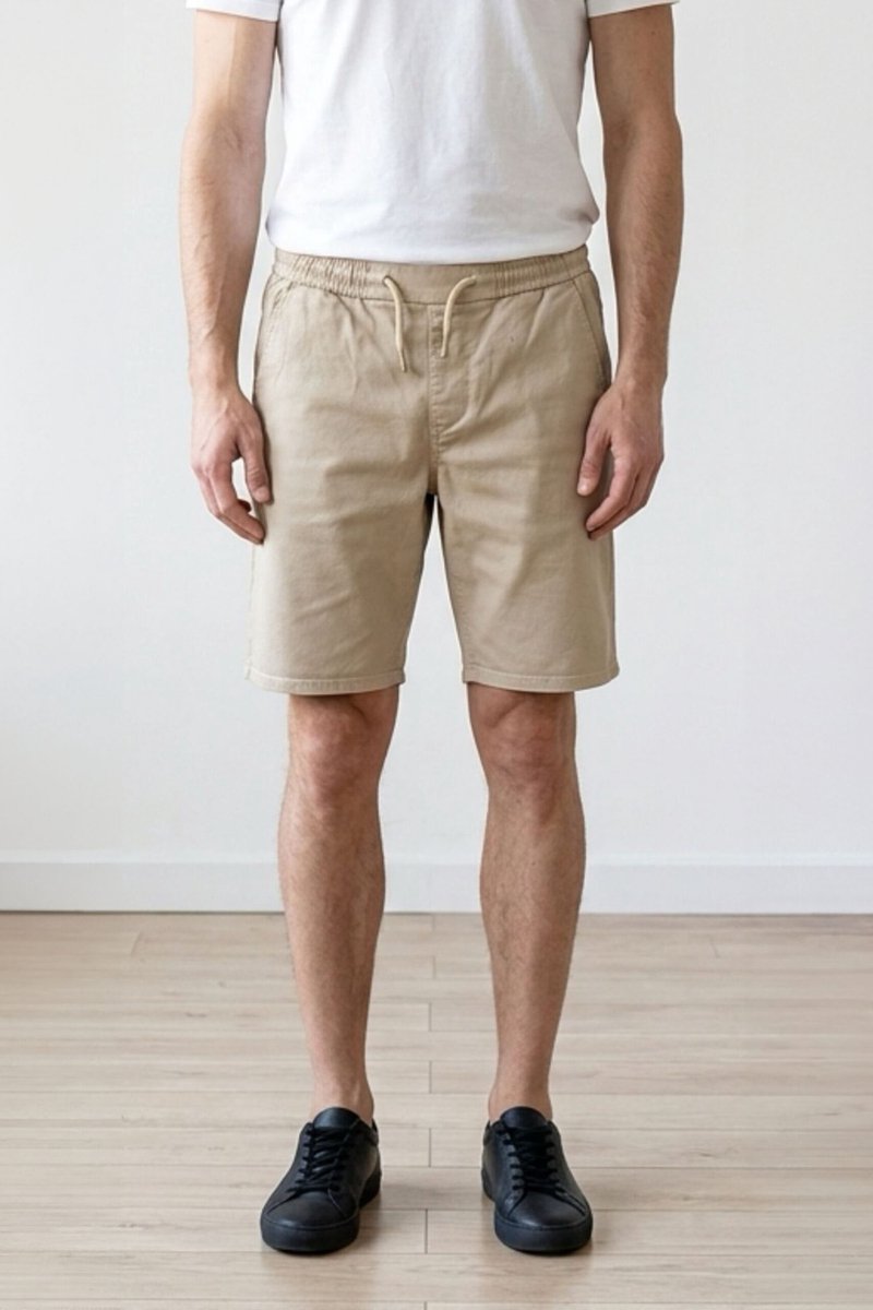 Blend Denim Short Touwtje Creme - Maat M