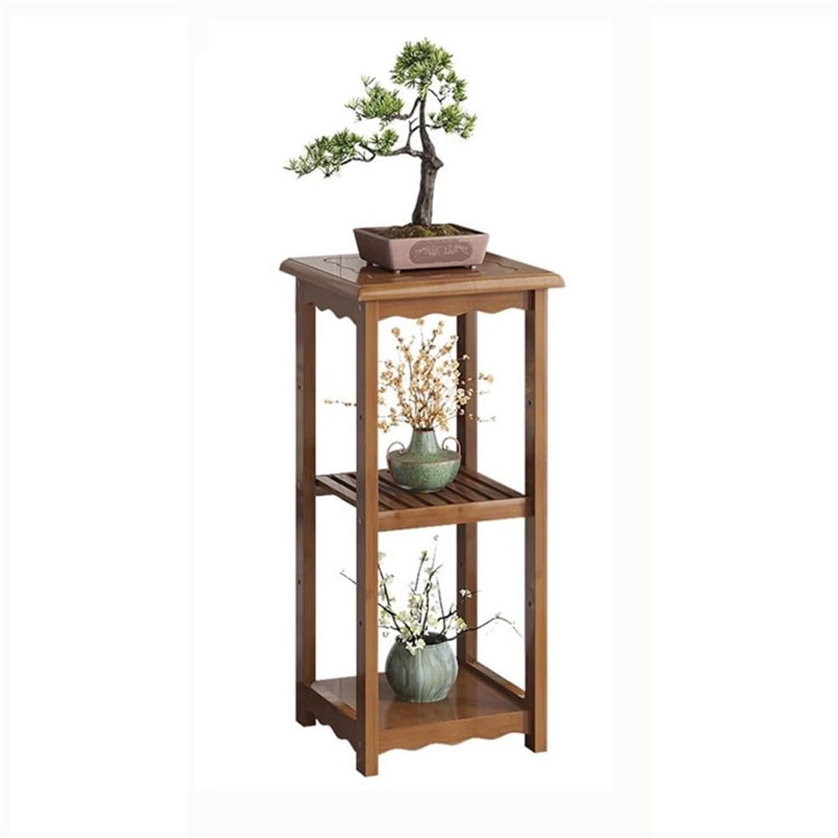 Bonsai Rek Planken Meerlaagse Vloer Huishouden Woonkamer Chinese Plantentafel
