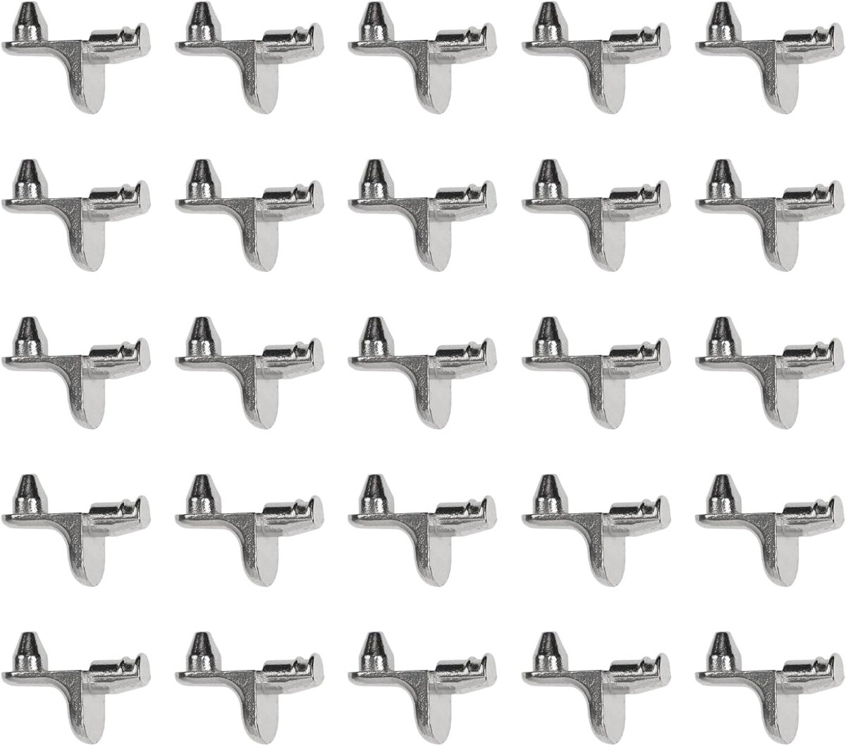Plankdragers L-vorm, inlegplankhouders met opbergdoos, plankdragers 5 mm, voor keukenkast, boekenkast, kast