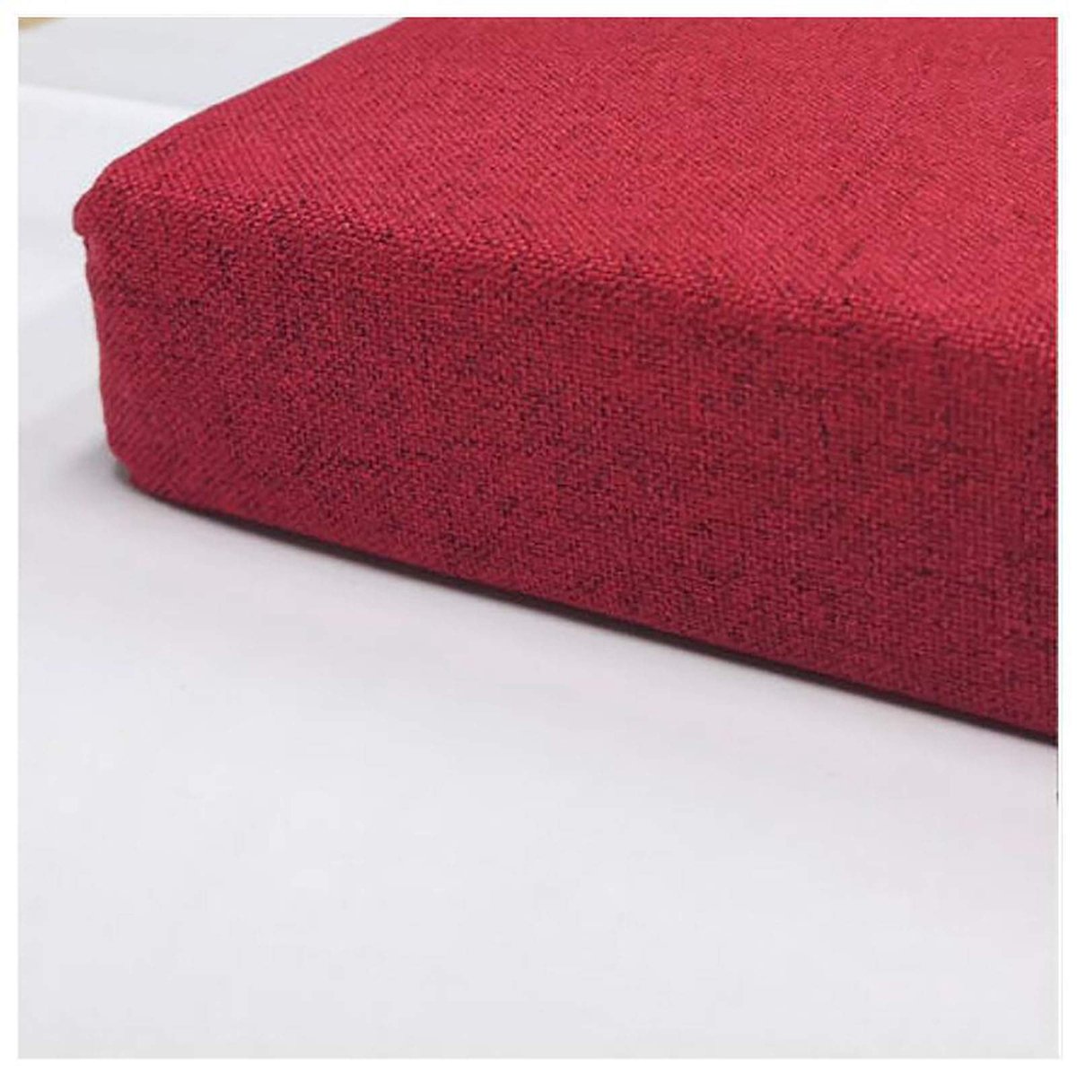 Bench Kussen Raamkussens Tuinpalletskussens Terrasmeubilair Kussens Outdoor Bench Pad Cushion-Donkerrood 80x35x15cm (31x14x6in)