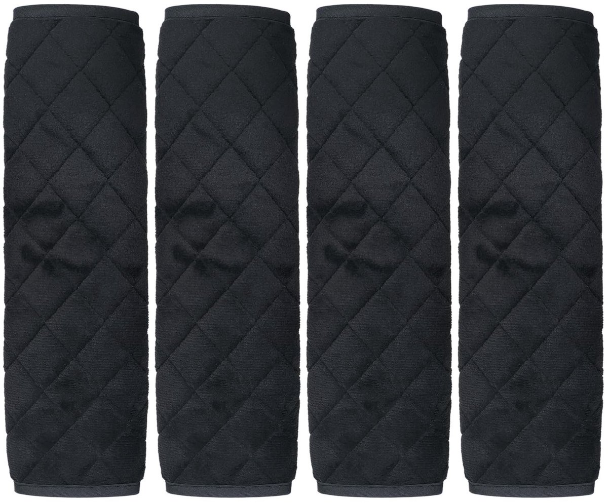 Dailygoods- Veiligheidsgordelkussens 4 stuks - Comfortabele Kussens - Zachte Stof - Ademend - Universeel - Geschikt voor Volwassenen en Kinderen - Gordelkussen