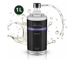 Body to Body Massage olie - Beauty & Care - 1 L. new