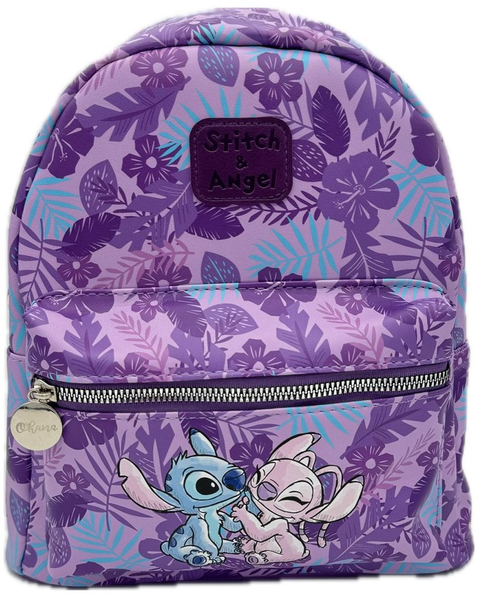 STITCH & ANGEL - Ohana - PU Backpack - 28x11x22cm