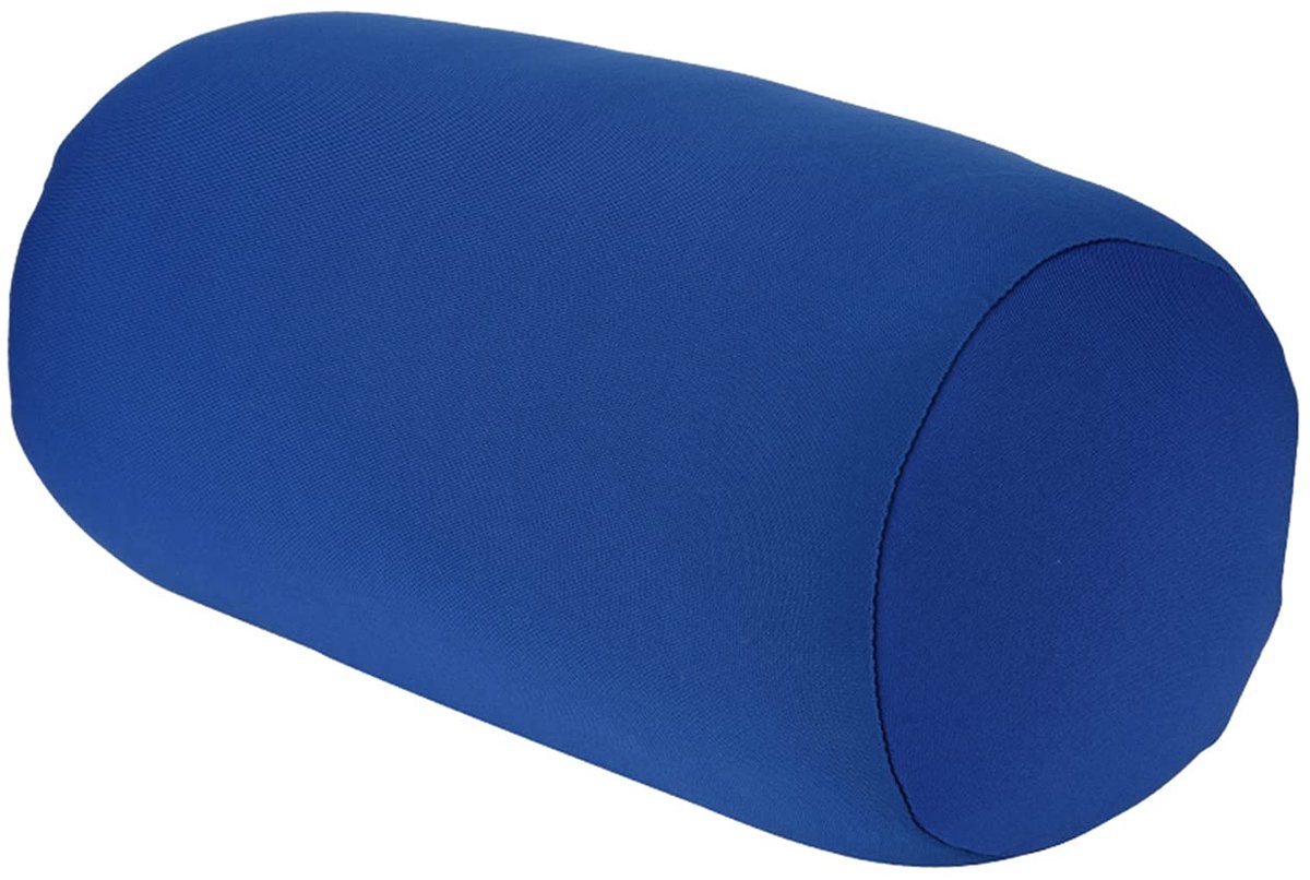 Rugkussen Roll Sierkussen Reizen Thuis Slaap Neksteun Comfortabel Beschermen de Cervicale Wervelkolom(Blauw)