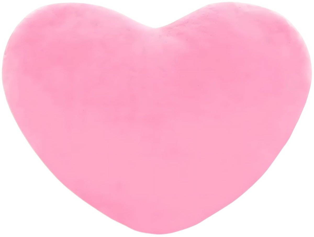 1 Stuk Roze Hartvormig Decoratief Kussen, Hartvormig Kussen voor Bank en Bed, Leuk Valentijnsdag Cadeau voor Meisjes, Huisdecoratie