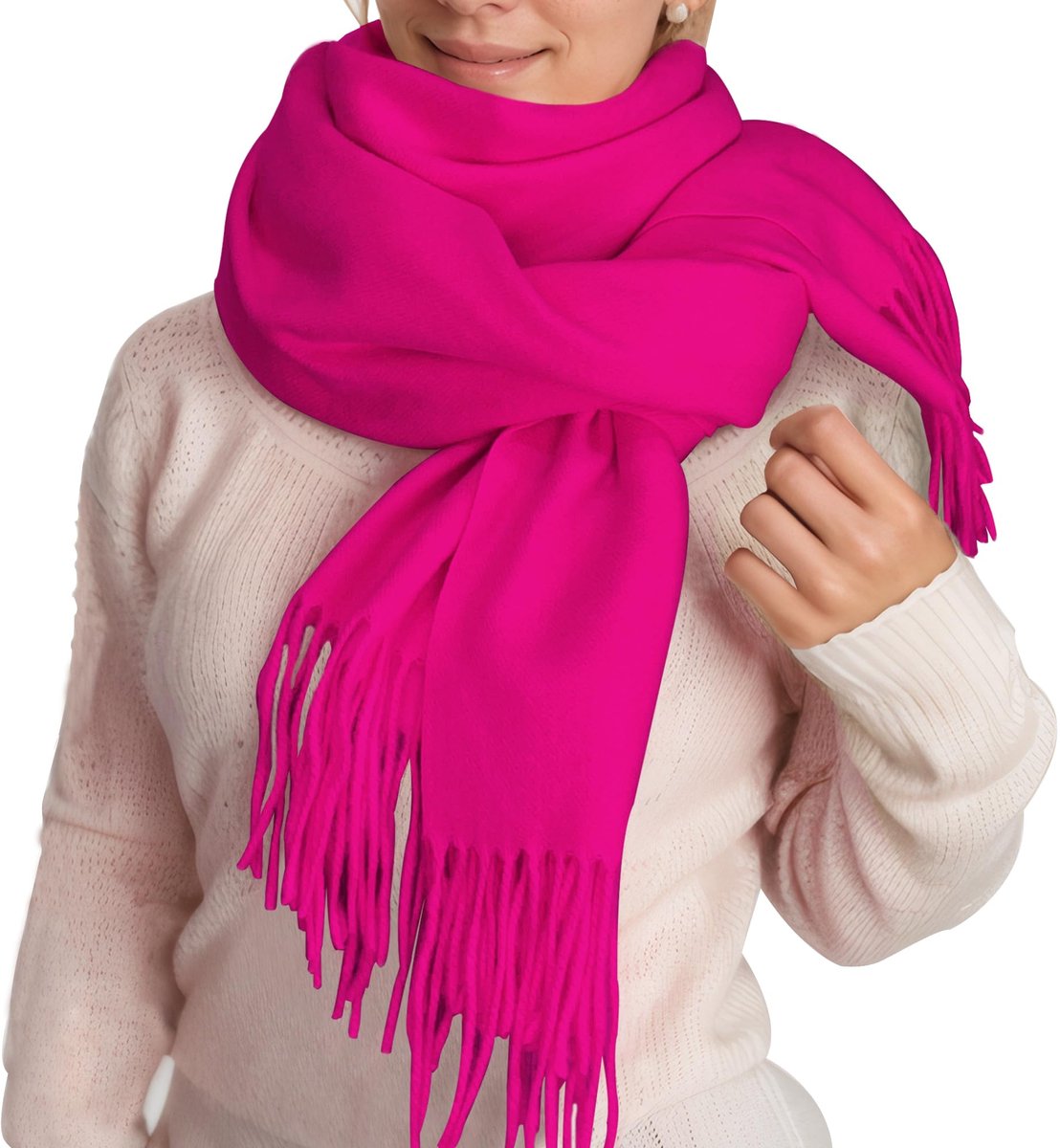 ehsbuy Verjaardag Gifts voor vrouwen Kasjmier Winter Sjaal voor vrouwen Grote zachte warme sjaals Pashmina Sjaals en wraps voor Kerstmis Wedding 's avonds