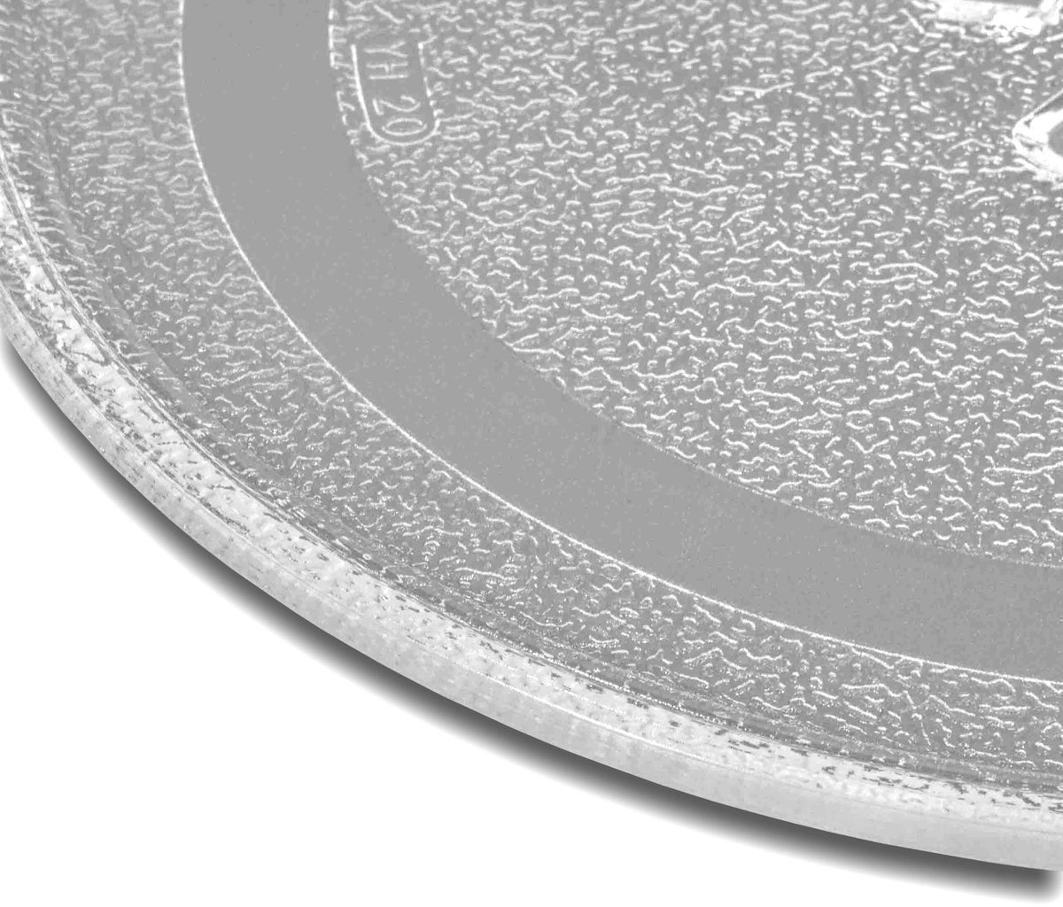 vhbw magnetron draaiplateau compatibel met Silvercrest SMWH 700 A1 en SMW 800 F2 magnetrons - draaiplateau met Y-bevestiging, 24,5 cm, glas